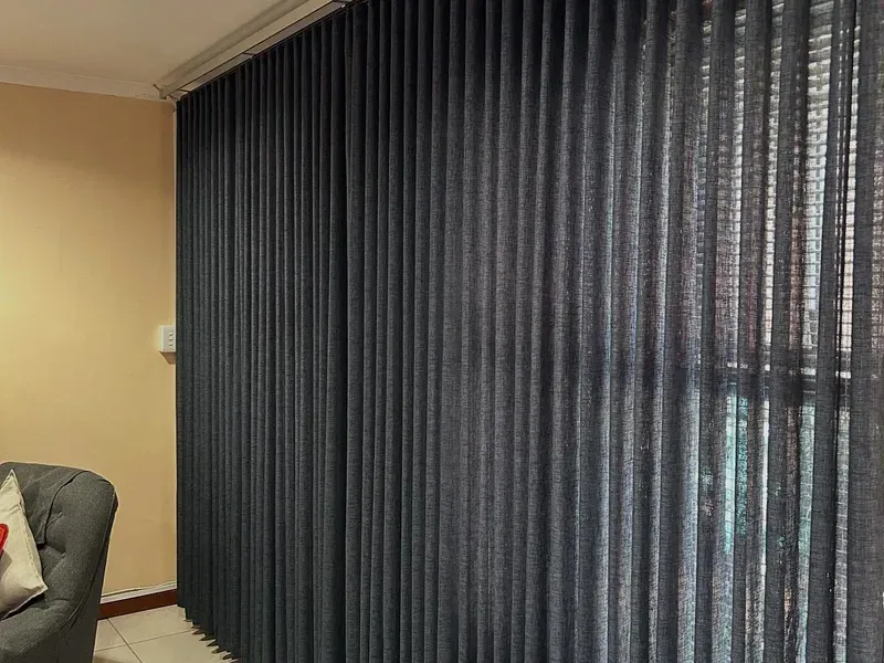 Curtains and blinds installed in Tableview